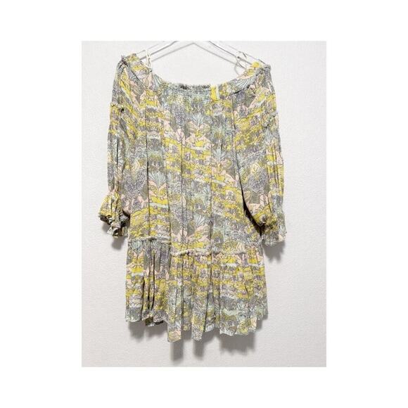 NWT Free People See You Later Swing Mini Dress Off Shoulder XS (Fits up to M) - Picture 4 of 4